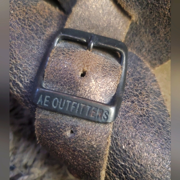 American Eagle Birkenstock Brown Suede Sandals/Slip-on Clogs - Picture 3 of 4